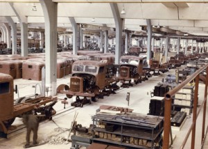MAN 60 Years Munich plant: Ramp-up of the production line in 195